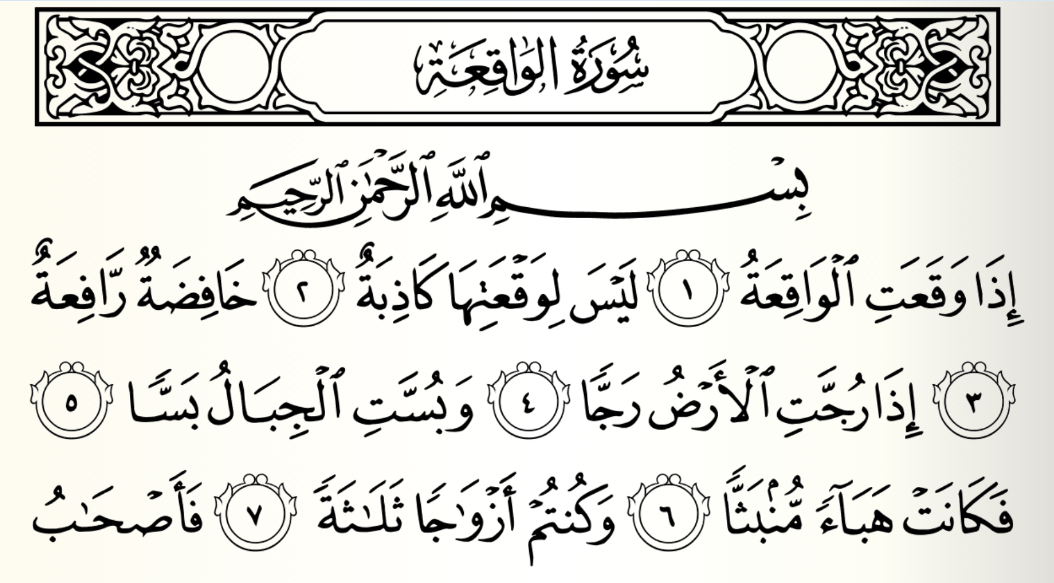 Tafsir Surat Al Waqi'ah Ayat 79