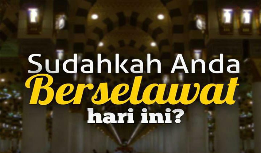 Sholawat Telah Dibaca Oleh Para Nabi Sebelum Nabi Muhammad Saw
