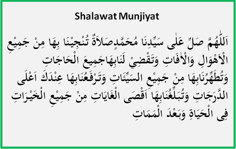 Kisah Keutamaan Sholawat Munjiyat (Tafrijiyah)