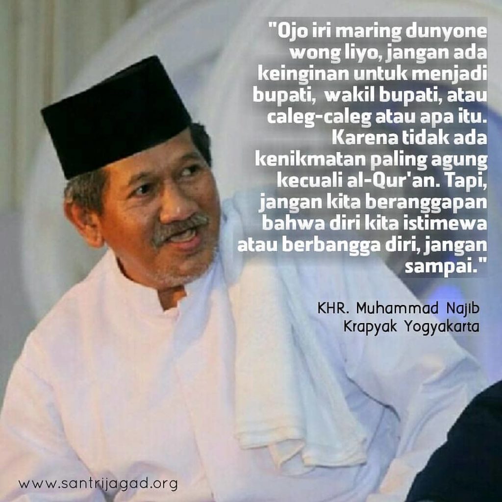 Mbah Kyai Kami KH R Najib Abdul Qodir Munawwir Krapyak